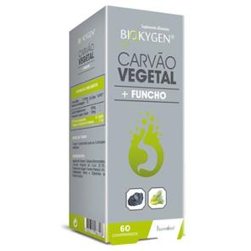 Biokygen Carvão Vegetal  Funcho 60 Comprimidos