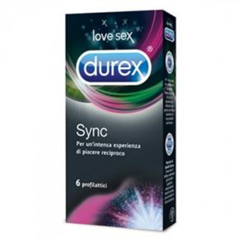 Preservativos Durex Sync - 6 unidades